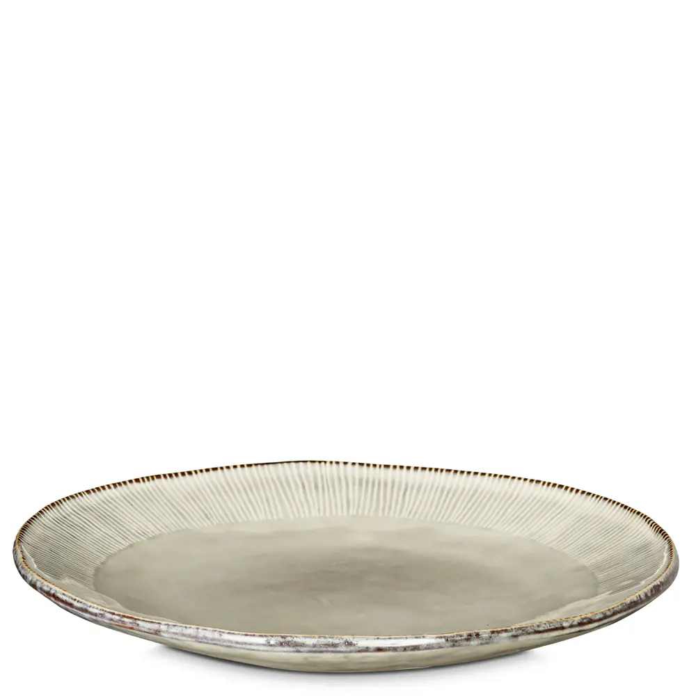 Nkuku Malia Dinner Plate Cream